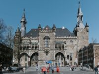 old town of aachen, germany